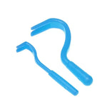 2 PCS Pet Catcher Flea Clipper Animal Deworming Pull Hard Tick Extractor Cats and Dogs Lice Scavenging Flea Hook - Trustpick