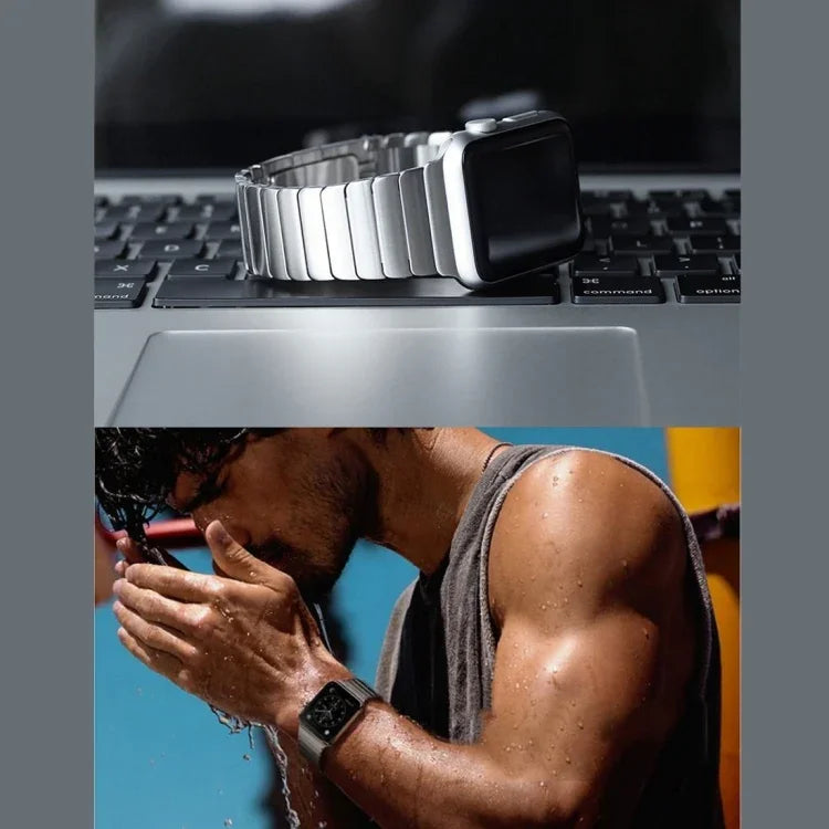 Apple Watch 42mm用ステンレススチールウォッチバンド