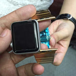 Apple Watch 42mm用ステンレススチールウォッチバンド