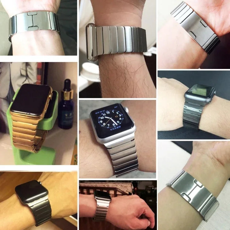 Apple Watch 42mm用ステンレススチールウォッチバンド