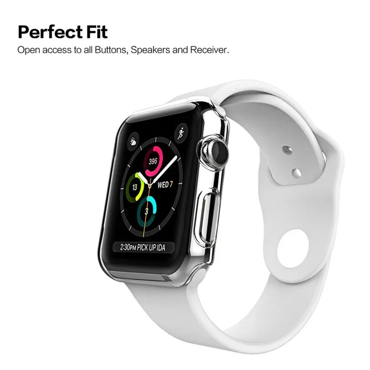 Apple Watch Series 3 / 2 / 1 42mm用透明PC保護ケース, Apple Watch Series 3 / 2 / 1 42mm用