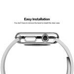 Apple Watch Series 3 / 2 / 1 42mm用透明PC保護ケース, Apple Watch Series 3 / 2 / 1 42mm用
