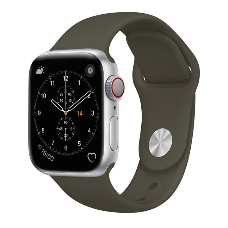 Apple Watch Series 3 & 2 & 1 38mm ファッション シンプルスタイル シリコン製腕時計バンド, 38mm用