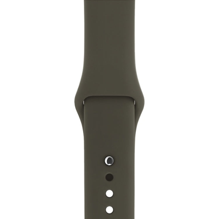 Apple Watch Series 3 & 2 & 1 38mm ファッション シンプルスタイル シリコン製腕時計バンド, 38mm用
