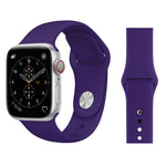 Apple Watch Series 3 & 2 & 1 38mm ファッション シンプルスタイル シリコン製腕時計バンド, 38mm用