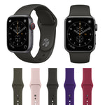 Apple Watch Series 3 & 2 & 1 38mm ファッション シンプルスタイル シリコン製腕時計バンド, 38mm用