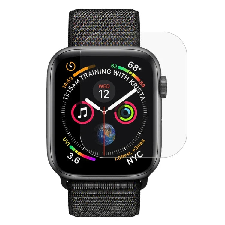 ENKAY Hat-Prince 3D フルスクリーン PET 曲面 熱曲げ HD スクリーンプロテクター Apple Watch シリーズ 6 / 5 / 4 / Watch SE 40mm 用, Apple Watch シリーズ 6 / 5 / 4 / Watch SE 40mm 用