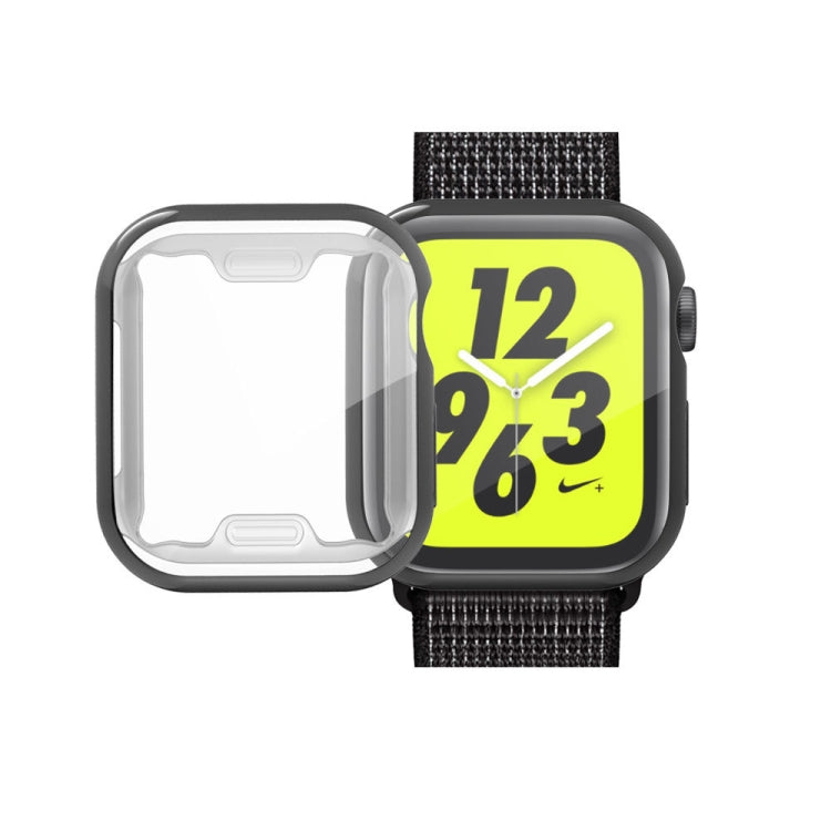 Apple Watch Series 6 / 5 / 4 / Watch SE 44mm 用 フルカバープレーティング TPU ケース, Apple Watch Series 6 / 5 / 4 / Watch SE 44mm 用