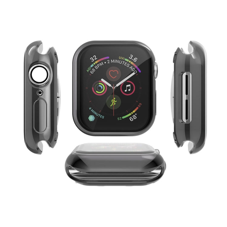 Apple Watch Series 6 / 5 / 4 / Watch SE 44mm 用 フルカバープレーティング TPU ケース, Apple Watch Series 6 / 5 / 4 / Watch SE 44mm 用