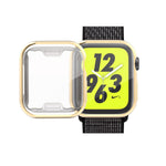Apple Watch Series 6 / 5 / 4 / Watch SE 44mm 用 フルカバープレーティング TPU ケース, Apple Watch Series 6 / 5 / 4 / Watch SE 44mm 用
