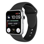 Apple Watch シリーズ 3 & 2 & 1 42mm 用 ダブルリベットシリコンウォッチバンド, Apple Watch 42mm 用