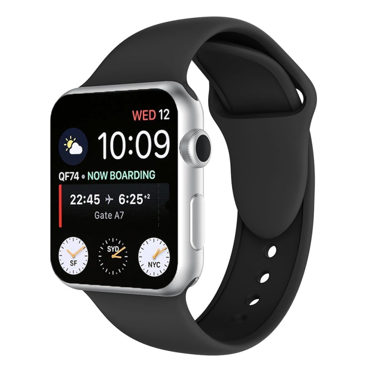 Apple Watch シリーズ 3 & 2 & 1 42mm 用 ダブルリベットシリコンウォッチバンド, Apple Watch 42mm 用
