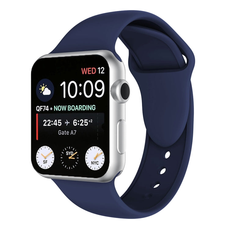 Apple Watch シリーズ 3 & 2 & 1 42mm 用 ダブルリベットシリコンウォッチバンド, Apple Watch 42mm 用