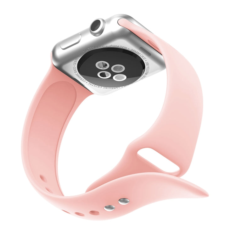 Apple Watch シリーズ 3 & 2 & 1 42mm 用 ダブルリベットシリコンウォッチバンド, Apple Watch 42mm 用