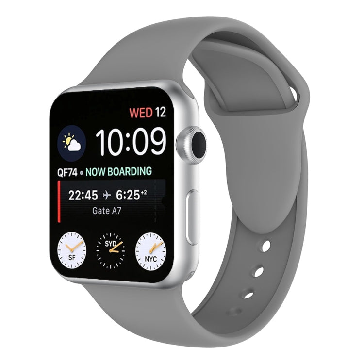Apple Watch シリーズ 3 & 2 & 1 42mm 用 ダブルリベットシリコンウォッチバンド, Apple Watch 42mm 用