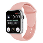 Apple Watch シリーズ 3 & 2 & 1 42mm 用 ダブルリベットシリコンウォッチバンド, Apple Watch 42mm 用