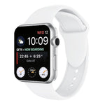 Apple Watch シリーズ 3 & 2 & 1 42mm 用 ダブルリベットシリコンウォッチバンド, Apple Watch 42mm 用