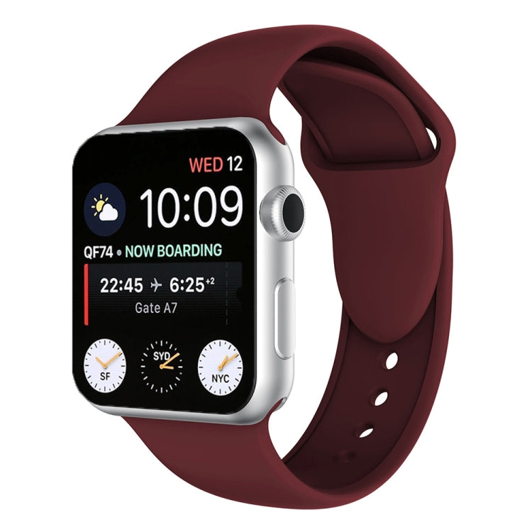 Apple Watch シリーズ 3 & 2 & 1 42mm 用 ダブルリベットシリコンウォッチバンド, Apple Watch 42mm 用