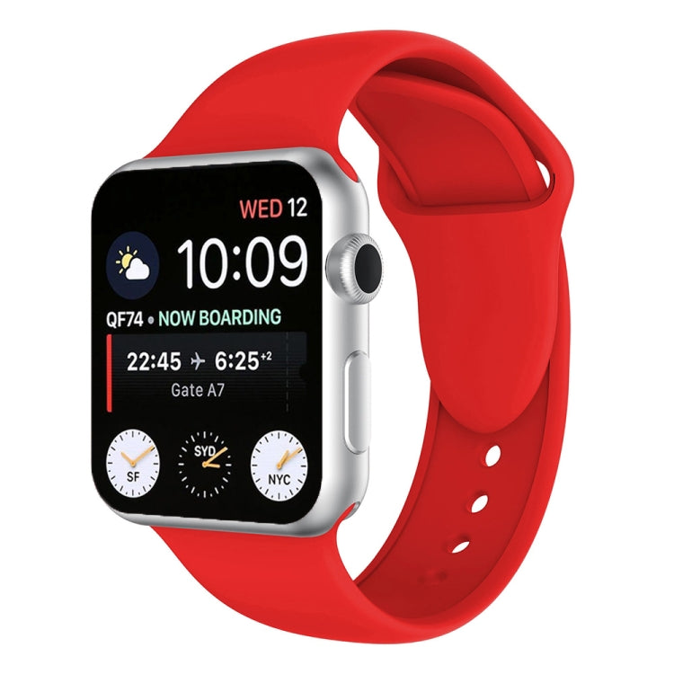 ダブルリベットシリコン時計バンド Apple Watch Series 3 & 2 & 1 38mm 用, Apple Watch 38mm 用
