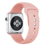 ダブルリベットシリコン時計バンド Apple Watch Series 3 & 2 & 1 38mm 用, Apple Watch 38mm 用