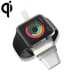 B2 ユニバーサルポータブル Qi 規格磁気 USB ワイヤレス充電器 Apple Watch Series 4 & 3 & 2 & 1 用