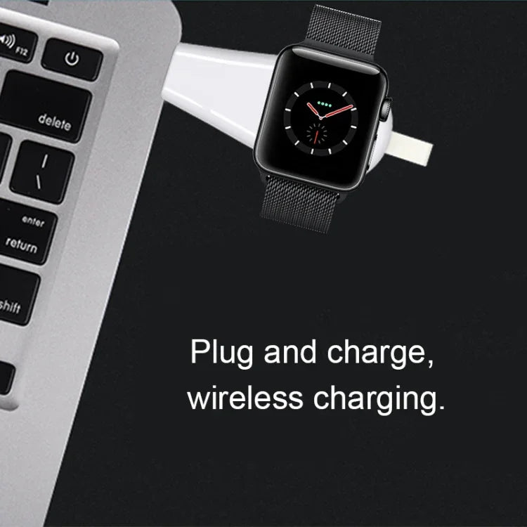 B2 ユニバーサルポータブル Qi 規格磁気 USB ワイヤレス充電器 Apple Watch Series 4 & 3 & 2 & 1 用