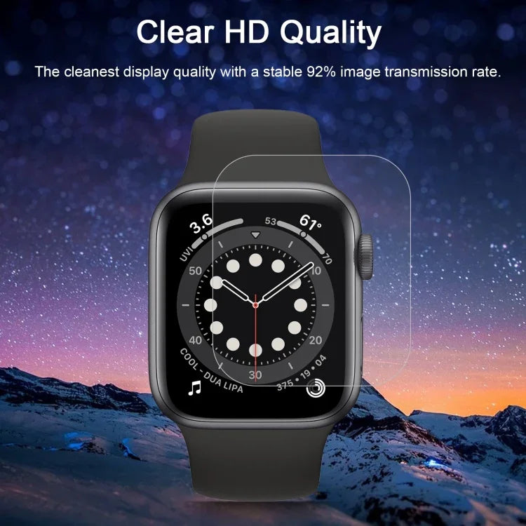 Apple Watch Series 6 / 5 / 4 / Watch SE 44mm用 9H 2.5D 強化ガラスフィルム, Apple Watch Series 6 / 5 / 4 / Watch SE 44mm用