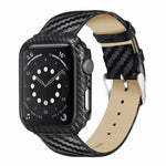 Apple Watch シリーズ3＆2＆1 42mm用本革カーボンファイバーストラップ＋フレーム、Apple Watch シリーズ3＆2＆1 42mm用