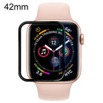 Apple Watch Series 3 / 2 / 1 42mm ソフトPETフィルム 全面保護スクリーンプロテクター, Apple Watch Series 3 / 2 / 1 42mm用