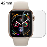 Apple Watch Series 3 / 2 / 1 42mm ソフトPETフィルム 全面保護スクリーンプロテクター, Apple Watch Series 3 / 2 / 1 42mm用