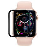 50枚セット Apple Watch Series 6 / 5 / 4 / Watch SE 44mm 用 ソフトPETフィルム フルカバースクリーンプロテクター, Apple Watch Series 6 / 5 / 4 / Watch SE 44mm 用