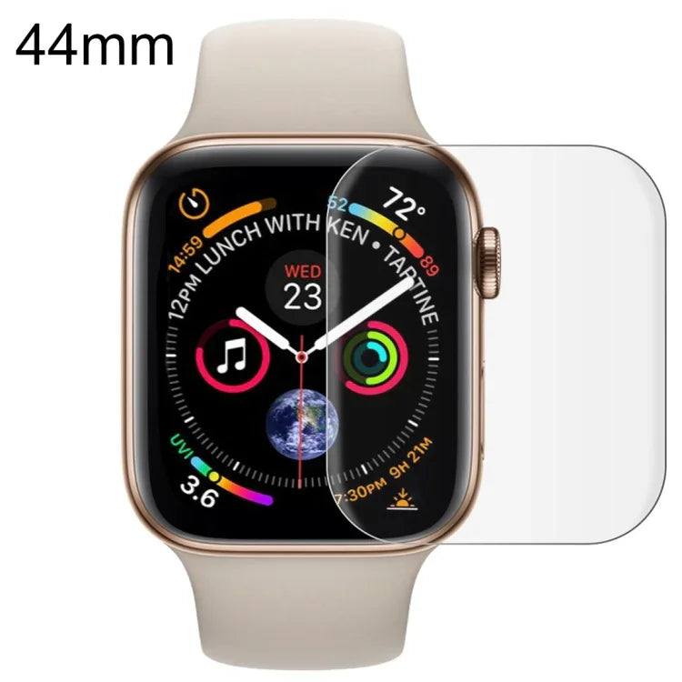 Apple Watch Series 6 / 5 / 4 / Watch SE 44mm用ソフトPETフィルム全面保護スクリーンプロテクター, Apple Watch Series 6 / 5 / 4 / Watch SE 44mm用, Apple Watch Series 6 / 5 / 4 / Watch SE 44mm用(透明)(1枚入り)