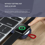 ROCK W26 ポータブル磁気ワイヤレス充電器 Apple Watch 用、W26 USBインターフェース