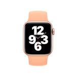 Apple Watch Series 10 42mm / 9&8&7 41mm / SE 3&SE 2&6&SE&5&4 40mm / 3&2&1 38mm用 ソリッドカラー伸縮シリコンウォッチバンド、サイズ：L 156mm