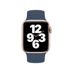 Apple Watch Ultra 49mm&Watch Ultra 2 49mm / シリーズ 10 46mm / 9&8&7 45mm / SE 3&SE 2&6&SE&5&4 44mm / 3&2&1 42mm 用 無地 弾性シリコンウォッチバンド, サイズ:S 130mm