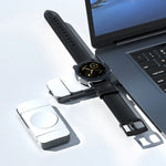 U8S USB / Type-C 磁気ワイヤレス充電器 Samsung Watch 3 / 4, 4 Classic, Active 1 / 2 用高速充電器