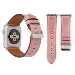 Apple Watch Series 10 42mm / 9&8&7 41mm / SE 3&SE 2&6&SE&5&4 40mm / 3&2&1 38mm用 フレッシュスタイル本革ウォッチバンド、38mm