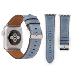 Apple Watch Series 10 42mm / 9&8&7 41mm / SE 3&SE 2&6&SE&5&4 40mm / 3&2&1 38mm用 フレッシュスタイル本革ウォッチバンド、38mm