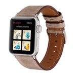 Apple Watch Series 10 42mm / 9&8&7 41mm / SE 3&SE 2&6&SE&5&4 40mm / 3&2&1 38mm用 フレッシュスタイル本革ウォッチバンド、38mm