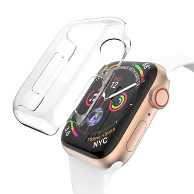 Apple Watch シリーズ 6 / 5 / 4 / Watch SE 44mm 用 フルカバレッジ PC ケース(透明), Apple Watch シリーズ 6 / 5 / 4 / Watch SE 44mm 用