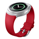 Samsung Gear S2 Sport / Gear S2用 ソリッドカラー シリコンウォッチバンド