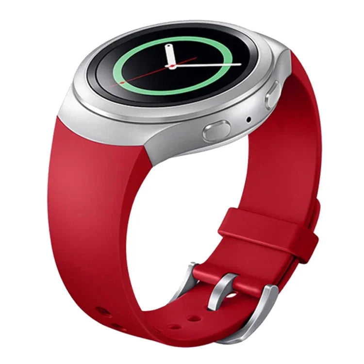 Samsung Gear S2 Sport / Gear S2用 ソリッドカラー シリコンウォッチバンド