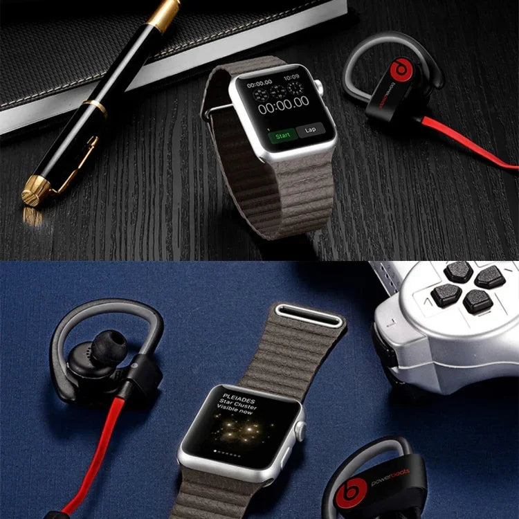 Apple Watch 42mm用 ループ磁気留め具 PUレザーウォッチバンド