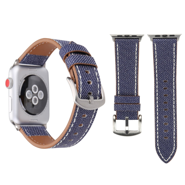 Apple Watch シリーズ10 42mm / 9＆8＆7 41mm / SE 3＆SE 2＆6＆SE＆5＆4 40mm / 3＆2＆1 38mm シンプルファッション本革カウボーイ柄ウォッチバンド、38mm