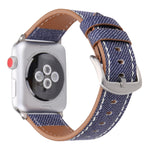 Apple Watch シリーズ10 42mm / 9＆8＆7 41mm / SE 3＆SE 2＆6＆SE＆5＆4 40mm / 3＆2＆1 38mm シンプルファッション本革カウボーイ柄ウォッチバンド、38mm