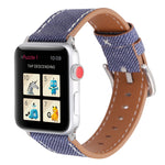 Apple Watch シリーズ10 42mm / 9＆8＆7 41mm / SE 3＆SE 2＆6＆SE＆5＆4 40mm / 3＆2＆1 38mm シンプルファッション本革カウボーイ柄ウォッチバンド、38mm