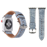Apple Watch シリーズ10 42mm / 9＆8＆7 41mm / SE 3＆SE 2＆6＆SE＆5＆4 40mm / 3＆2＆1 38mm シンプルファッション本革カウボーイ柄ウォッチバンド、38mm