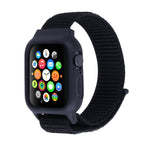 Apple Watch Ultra 49mm & Watch Ultra 2 49mm / Series 10 46mm / 9&8&7 45mm / SE 3&SE 2&6&SE&5&4 44mm / 3&2&1 42mm 用 フック＆ループファスナー付きナイロン時計バンド, Apple Watch Ultra 49mm / Series 8&7 45mm / SE 2&6&SE&5&4 44mm / 3&2&1 42mm 用