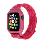 Apple Watch Ultra 49mm & Watch Ultra 2 49mm / Series 10 46mm / 9&8&7 45mm / SE 3&SE 2&6&SE&5&4 44mm / 3&2&1 42mm 用 フック＆ループファスナー付きナイロン時計バンド, Apple Watch Ultra 49mm / Series 8&7 45mm / SE 2&6&SE&5&4 44mm / 3&2&1 42mm 用