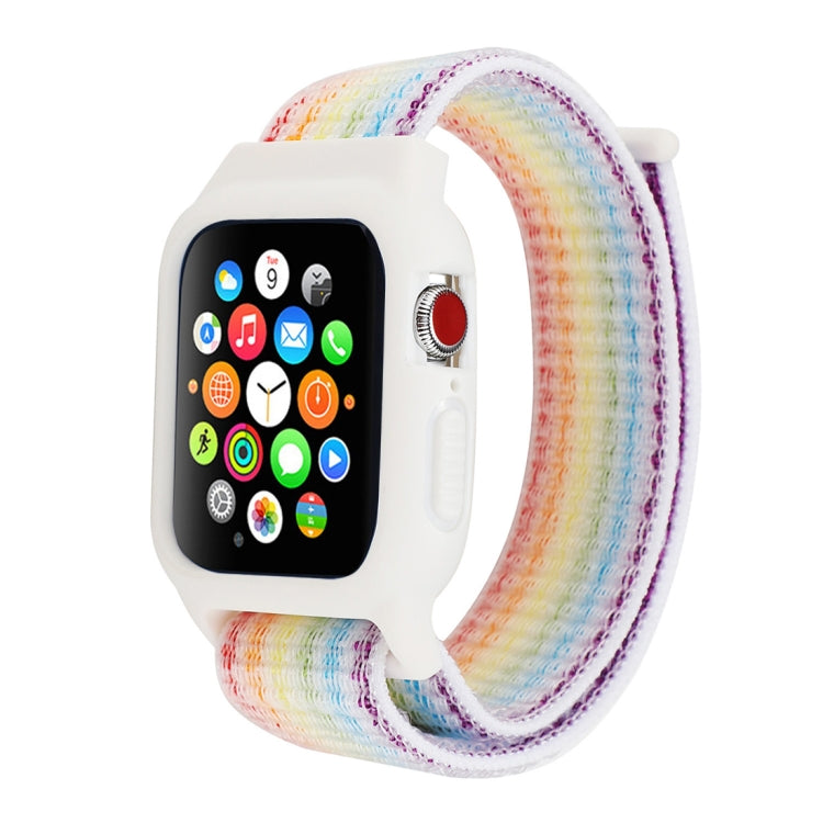 Apple Watch Ultra 49mm & Watch Ultra 2 49mm / Series 10 46mm / 9&8&7 45mm / SE 3&SE 2&6&SE&5&4 44mm / 3&2&1 42mm 用 フック＆ループファスナー付きナイロン時計バンド, Apple Watch Ultra 49mm / Series 8&7 45mm / SE 2&6&SE&5&4 44mm / 3&2&1 42mm 用